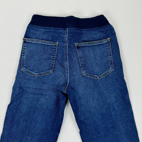 J. Crew Crewcuts Kids New Fit Drawstring Stretch Jean Size 12 Blue - Picture 6 of 10